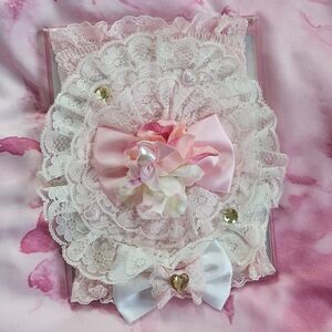 Rare La Pafait Gyaru Lolita Travel Mirror Lace And Roses
